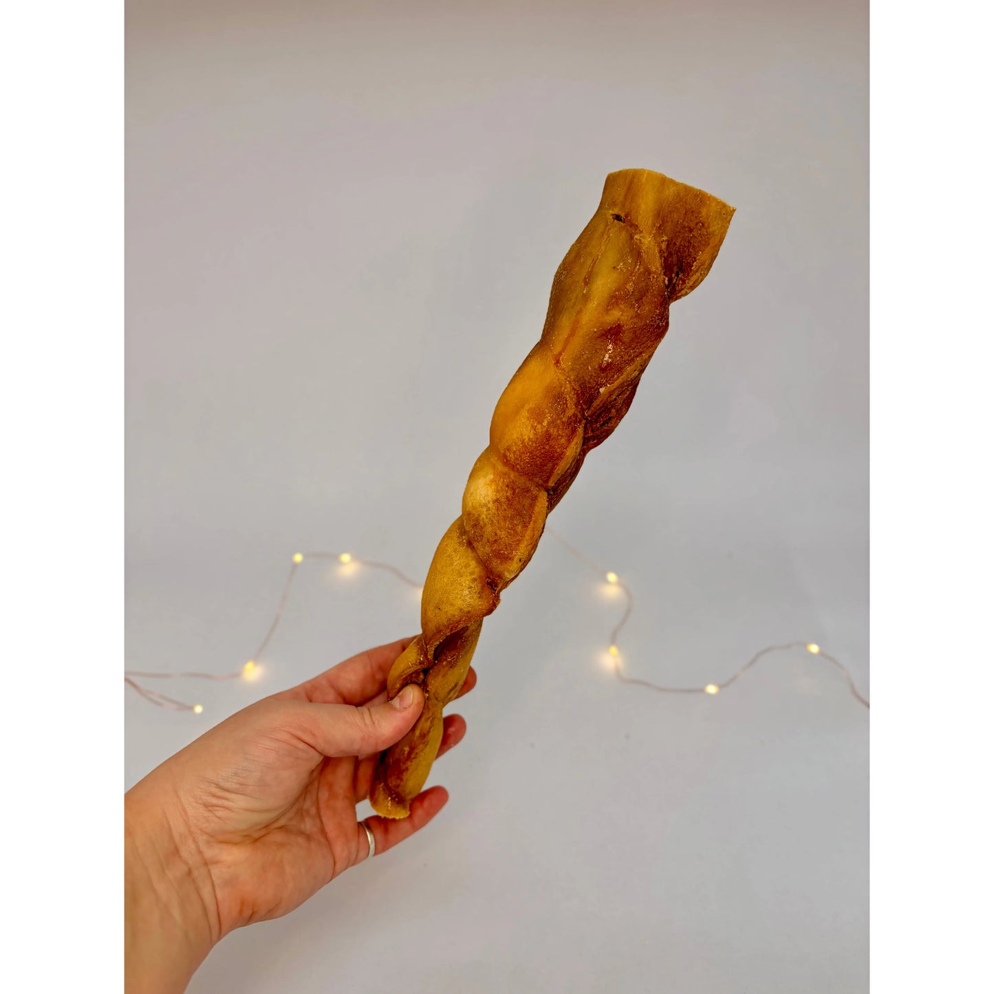 100% Natural Dog Treats | Goat Skin Roll 30cm