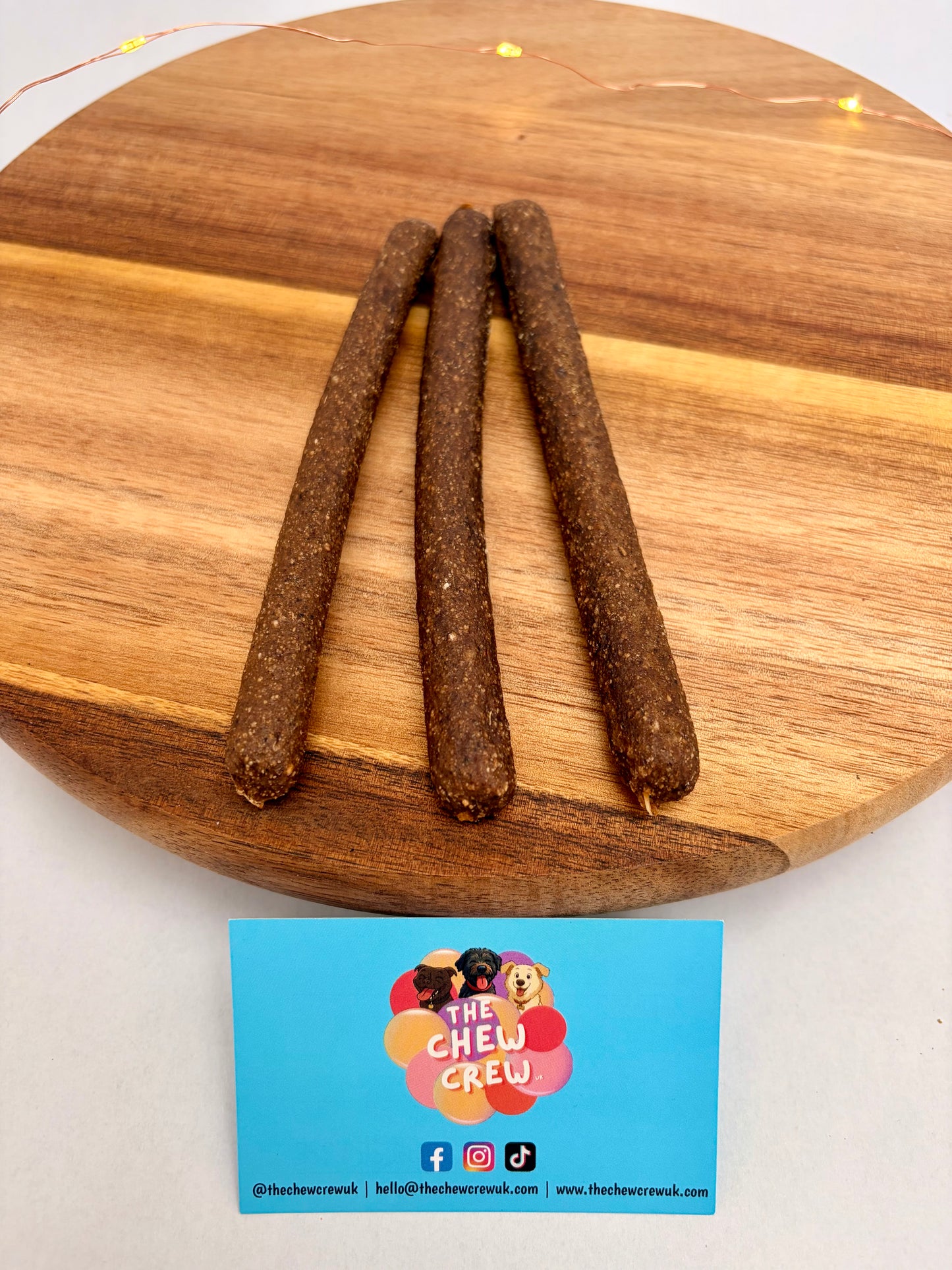 100% Natural Dog Treats | Single Protein Salmon Sausages