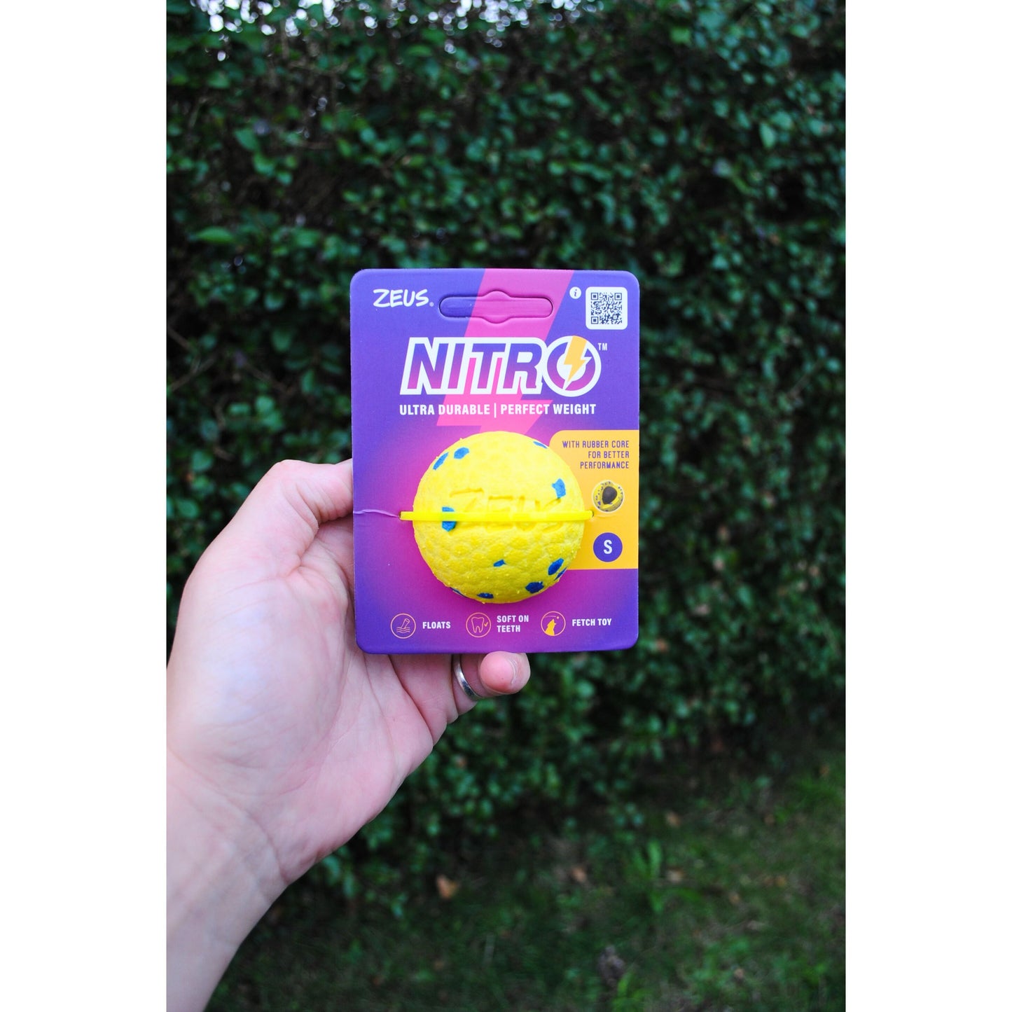 Zeus Nitro Weighted Ball Small