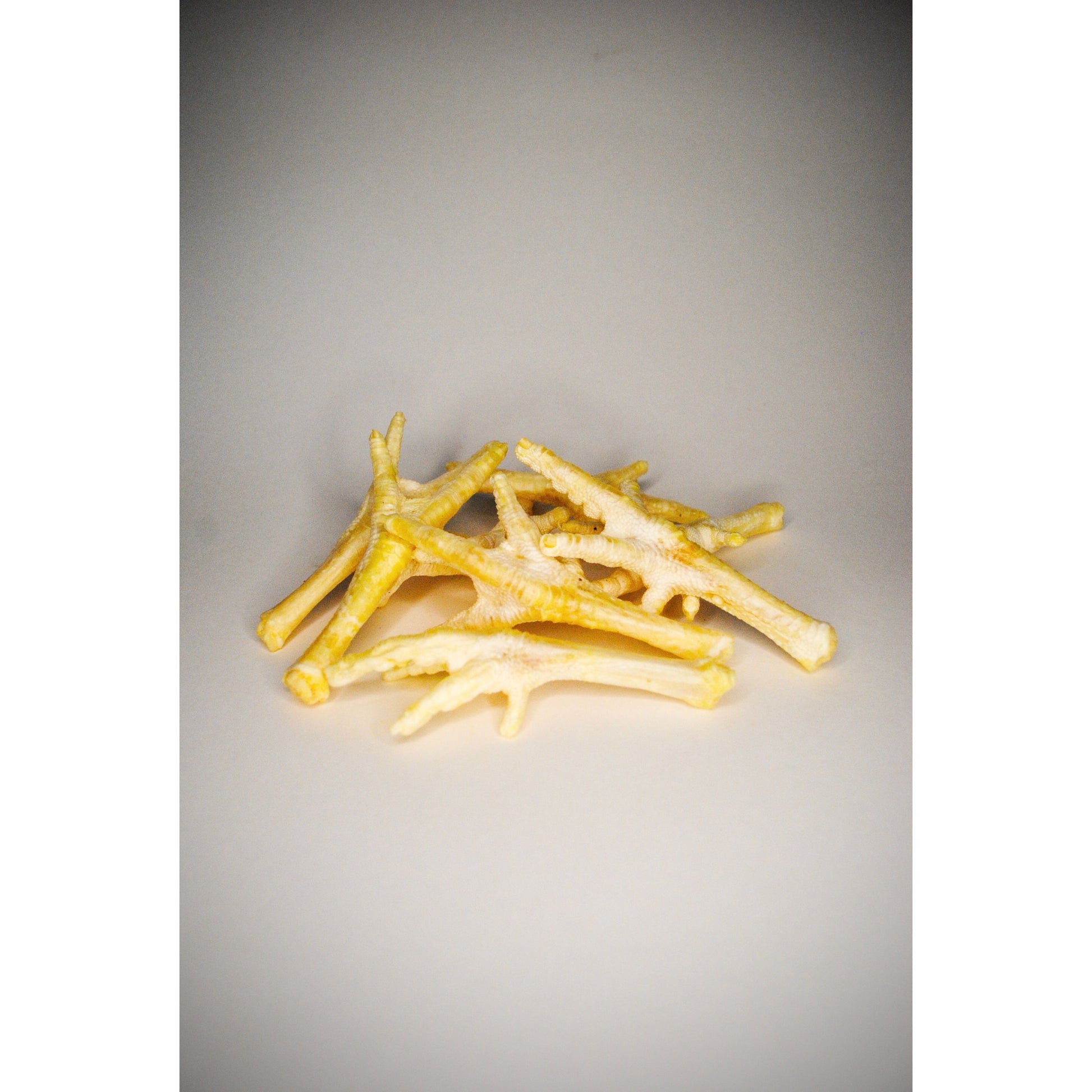 pile of puffed chicken feet