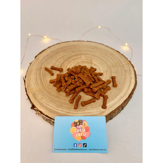 100% Natural Dog Treats | Salmon Mini Bones | Training Treats