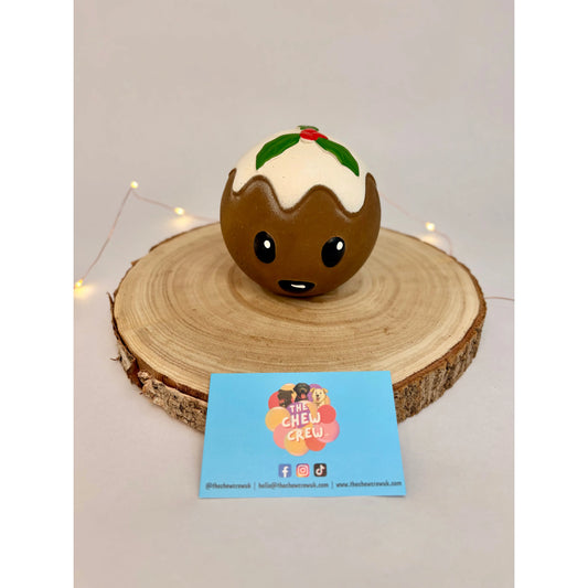 Christmas Pudding Latex Squeaker