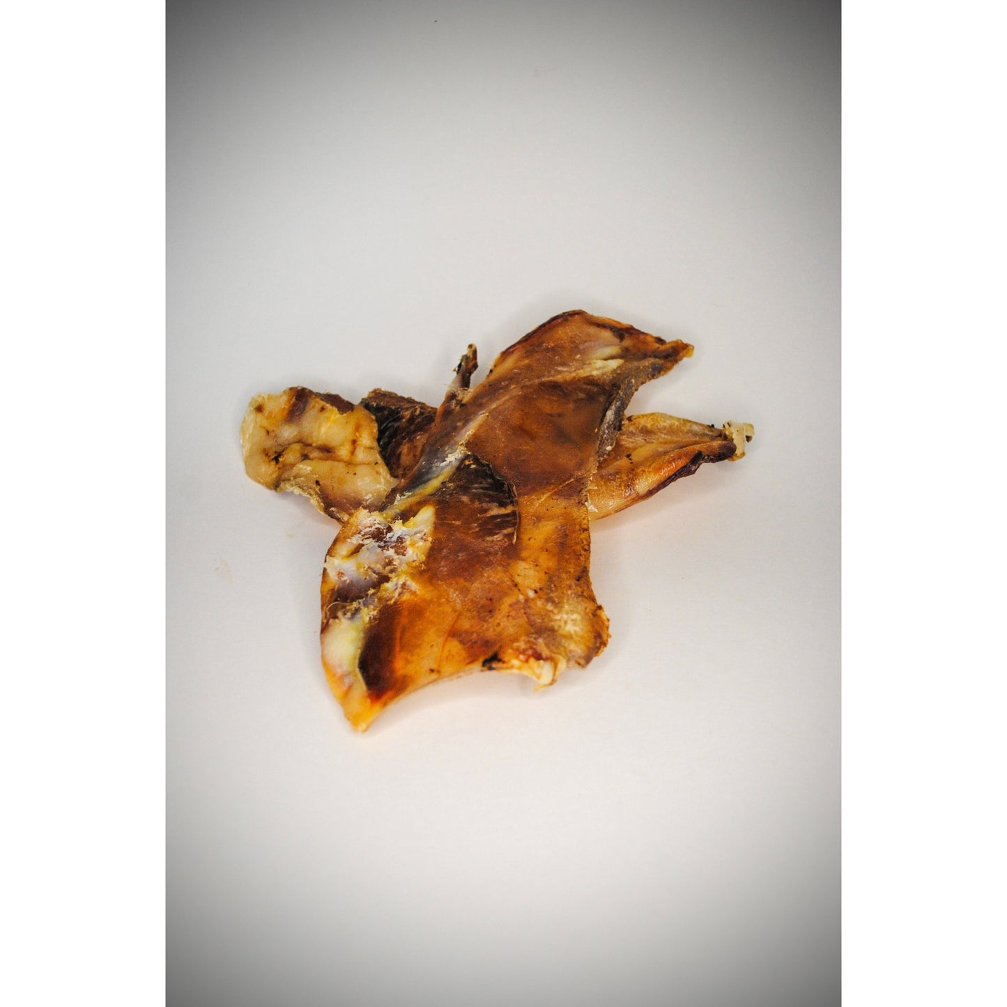 two brown moon bones - beef cartilage